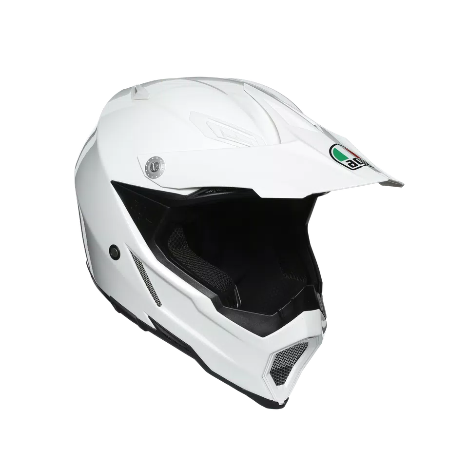 AX-8 EVO AGV DOT(ECE) SOLID - WHITE -  - 1
