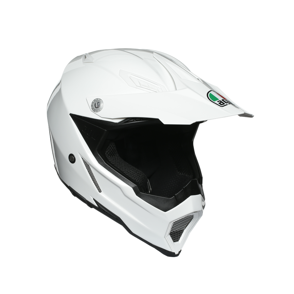 ax-8-evo-agv-dot-ece-solid-white image number 0