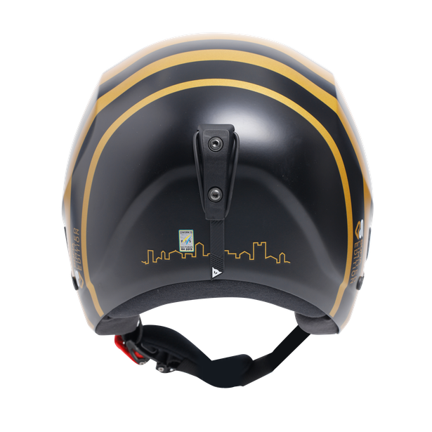 r001-replica-sofia-goggia-ski-helmet-black-gold image number 5