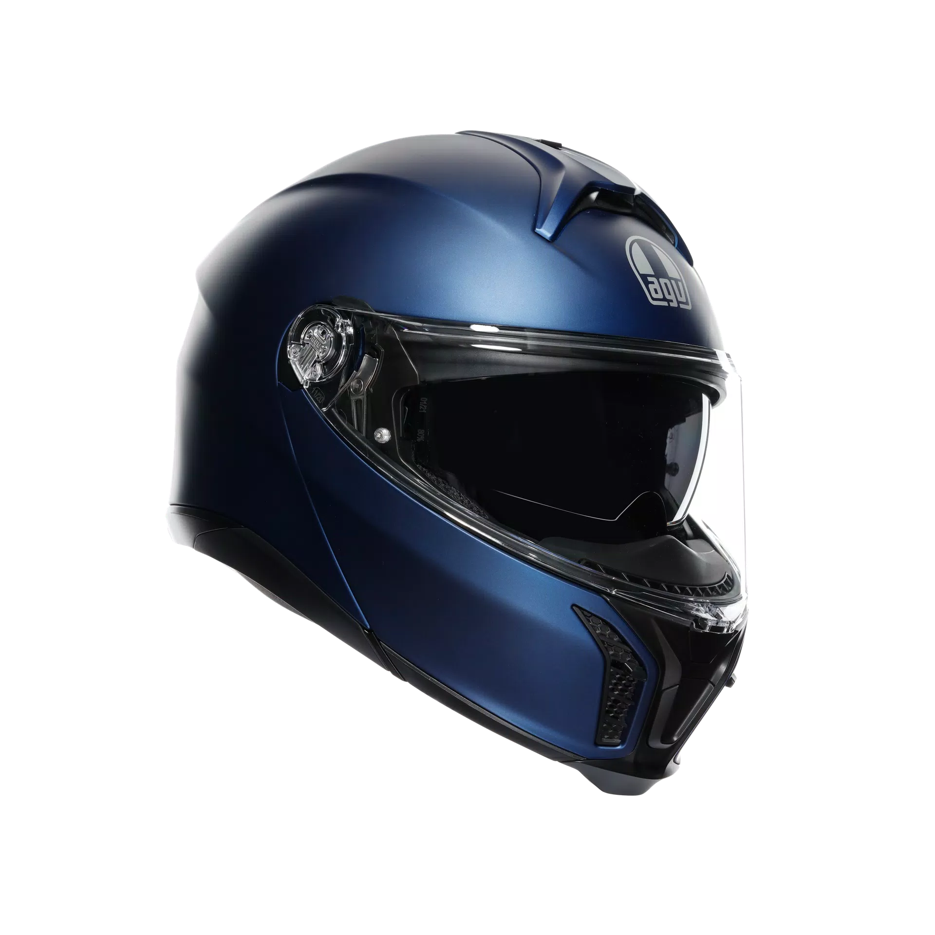 TOURMODULAR GALASSIA BLUE MATT - CASCO MOTO MODULARE E2206