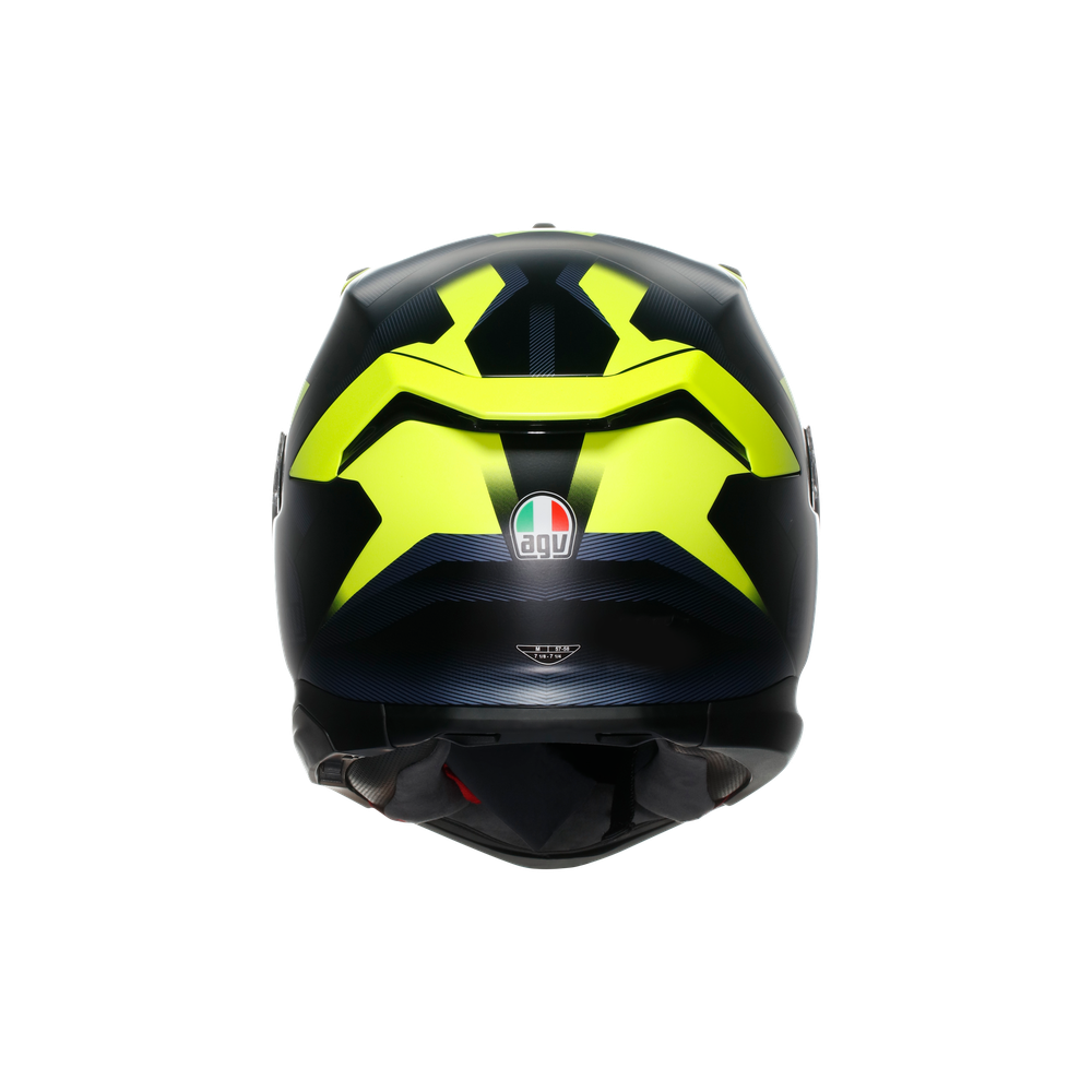 k7-agv-e2206-mplk-glimpse-matt-black-yellow-fluo image number 4