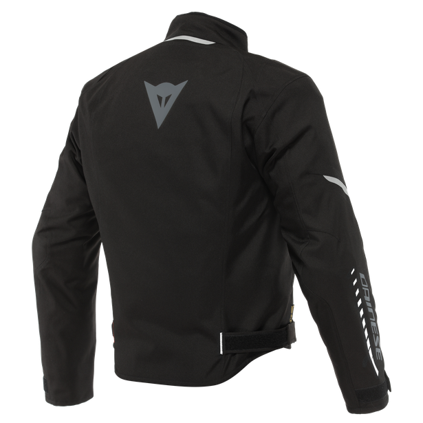 veloce-d-dry-giacca-moto-impermeabile-uomo-black-charcoal-gray-white image number 1