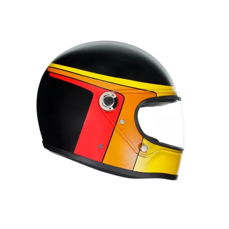 X3000 MULTI E2205 - GASOLINE MATT BLACK/ORANGE -  - 3