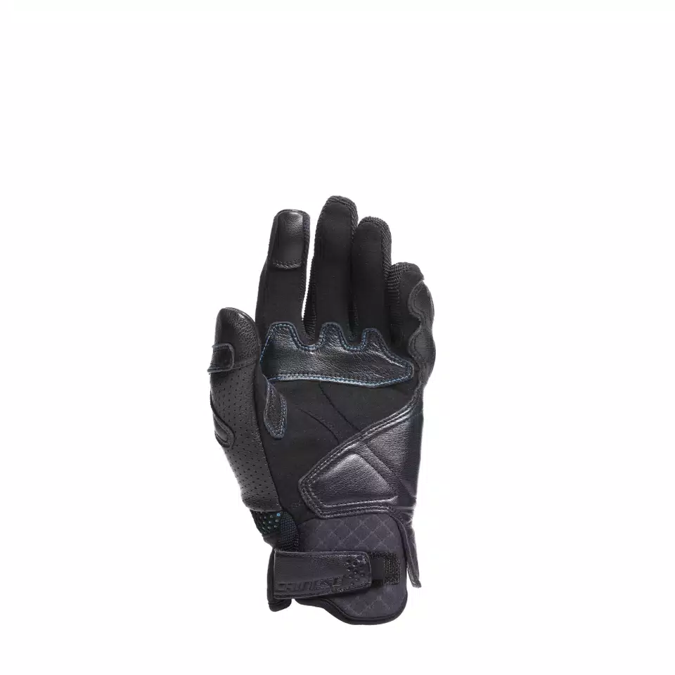 UNRULY ERGO-TEK - GUANTI MOTO IN TESSUTO DONNA - BLACK/OCEAN-DEPTHS - 3