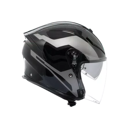 K5 JET EVO TUNE GREY/BLACK - MOTORRAD JET-HELM E2206 -  - 3
