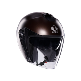 IRIDES MONO MATT PREGIATO BRONZE - CASCO MOTO JET E2206