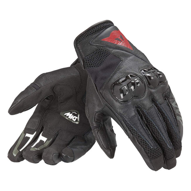 mig-c2-unisex-gloves-black-black-black image number 0