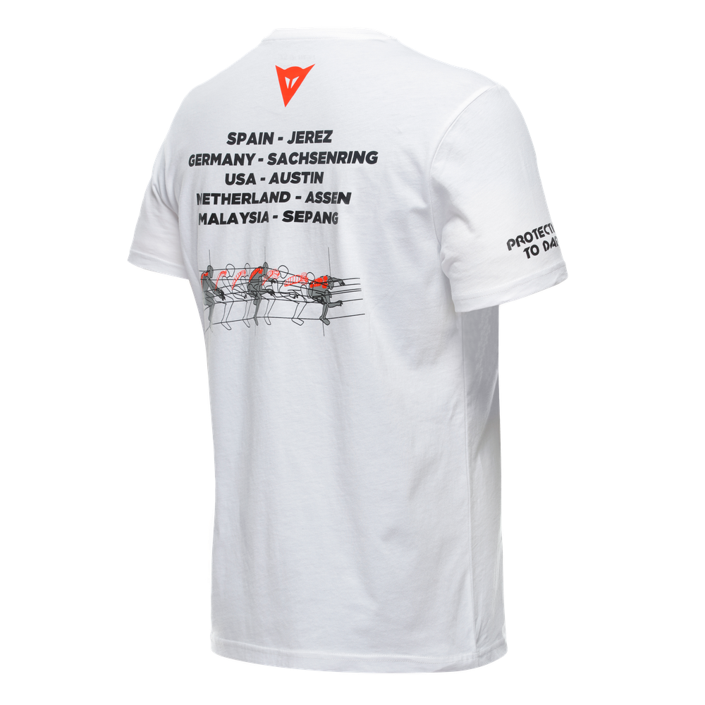 racing-t-shirt-uomo-white image number 7