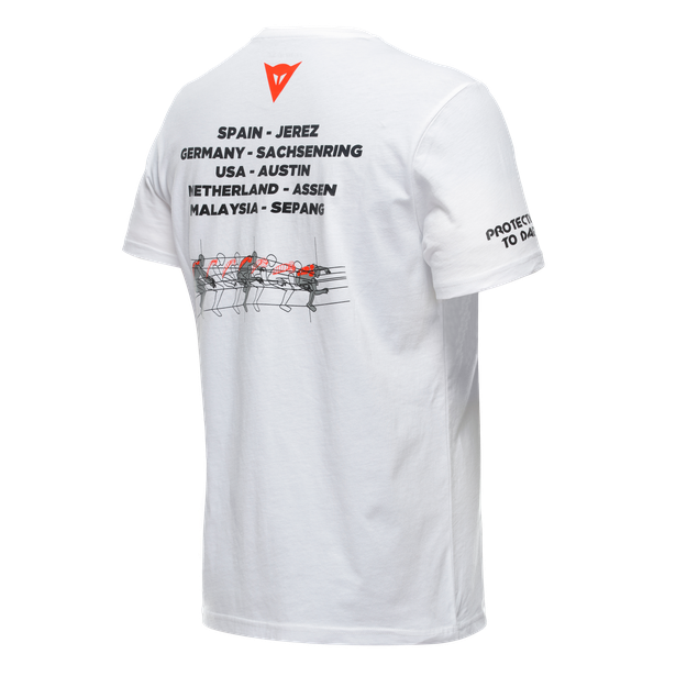 racing-t-shirt-uomo-white image number 7