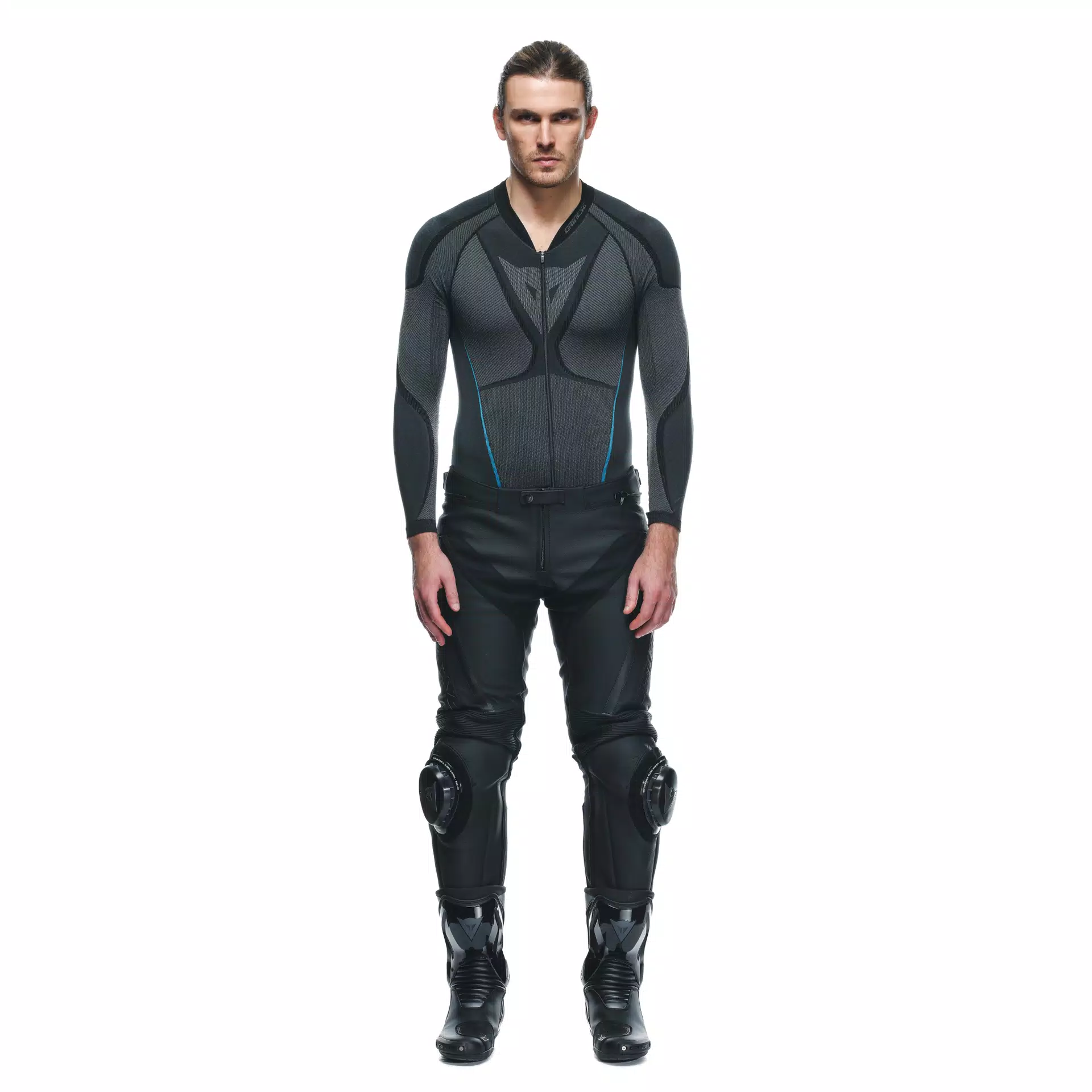 DELTA 4 - PANTALONI MOTO CONFORMATI IN PELLE UOMO