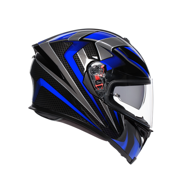 K-5 S E2205 Multi - Hurricane 2.0 Black/Blue - Motorcycle helmets - Dainese  (Official)
