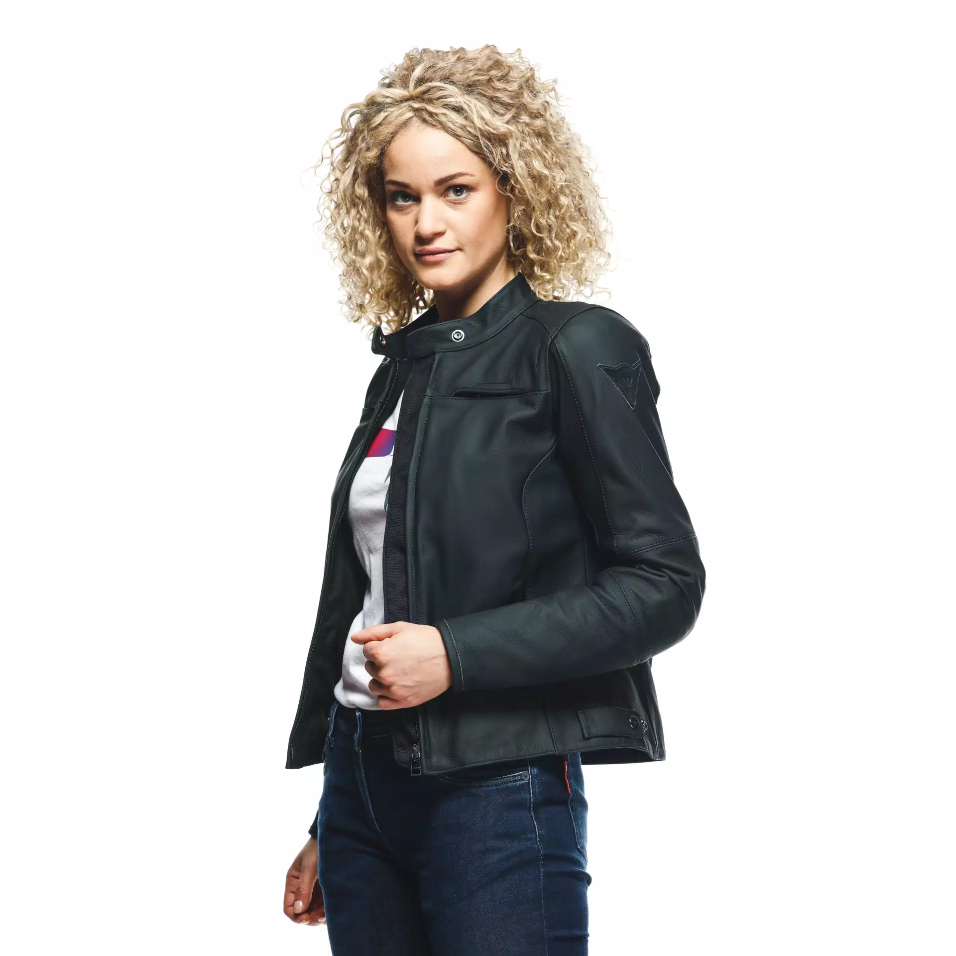 RAZON 2 CHAQUETA DE CUERO MOTO MUJER