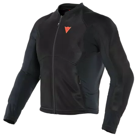 PRO-ARMOR SAFETY JACKET 2.0 - MEN'S MOTORCYCLE PROTECTIVE JACKET - BLACK/BLACK - 1