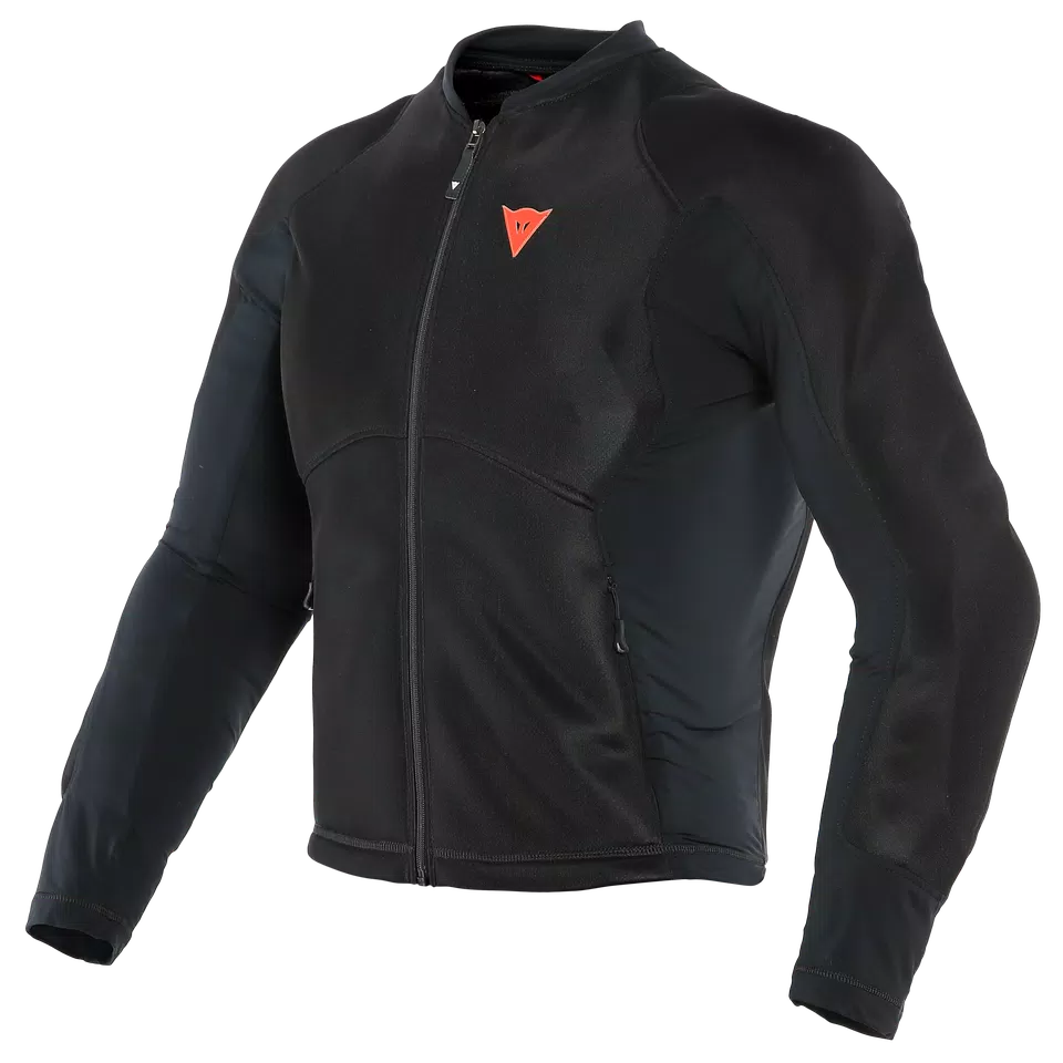 PRO-ARMOR SAFETY JACKET 2.0 - MEN'S MOTORCYCLE PROTECTIVE JACKET - BLACK/BLACK - 1