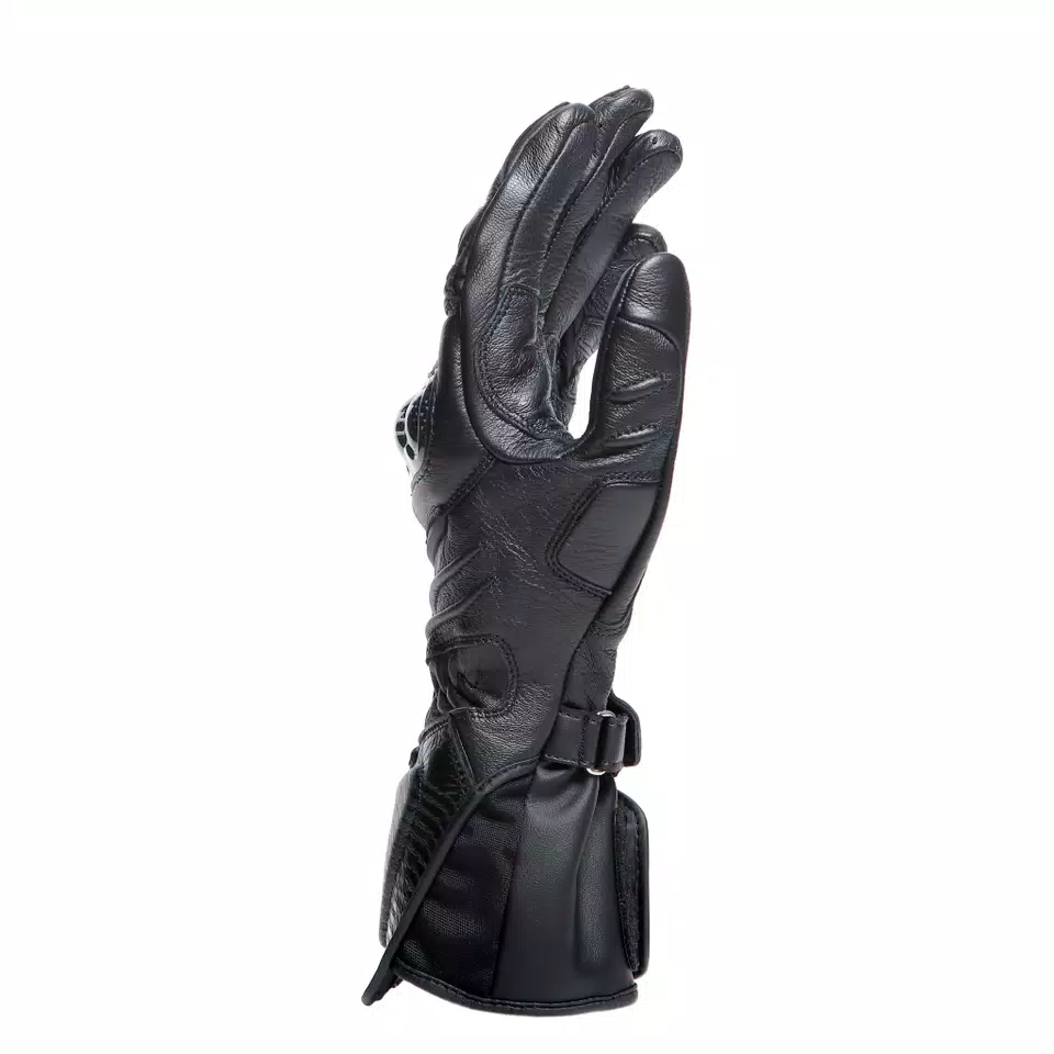 CARBON 4 - GUANTI MOTO LUNGHI IN PELLE UOMO - BLACK/BLACK/BLACK - 2