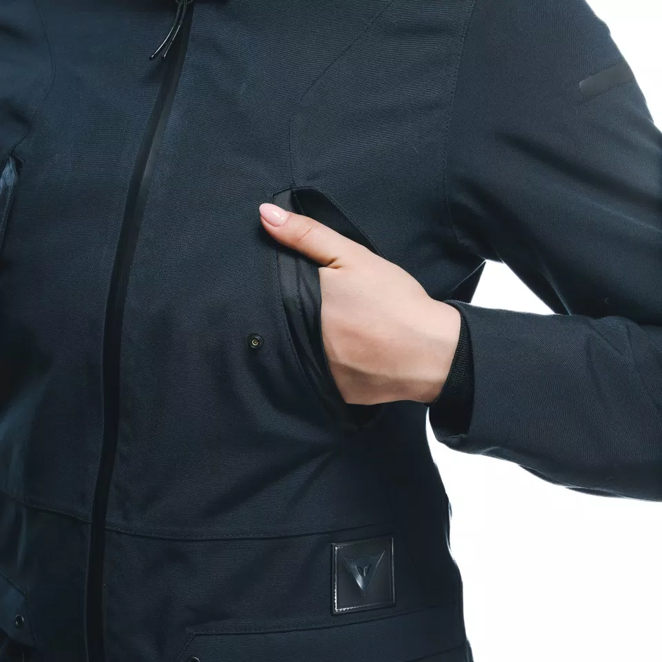 DARSENA ABSØLUTESHELL™ PRO - MEN'S WATERPROOF MOTORCYCLE PARKA - BLACK - 7