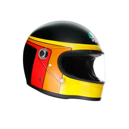 X3000 MULTI E2205 - GASOLINE MATT BLACK/ORANGE -  - 1