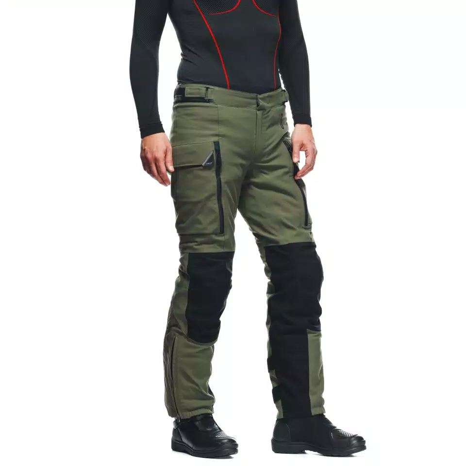 HEKLA ABSOLUTESHELL™ PRO 20K - MEN'S WATERPROOF MOTORCYCLE PANTS - ARMY-GREEN/BLACK - 5