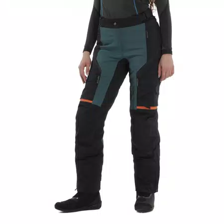 MANGEN ABSØLUTESHELL™ PRO - DAMES TOURBROEK VOOR MOTORFIETSEN - DARK SEA/BLACK - 5