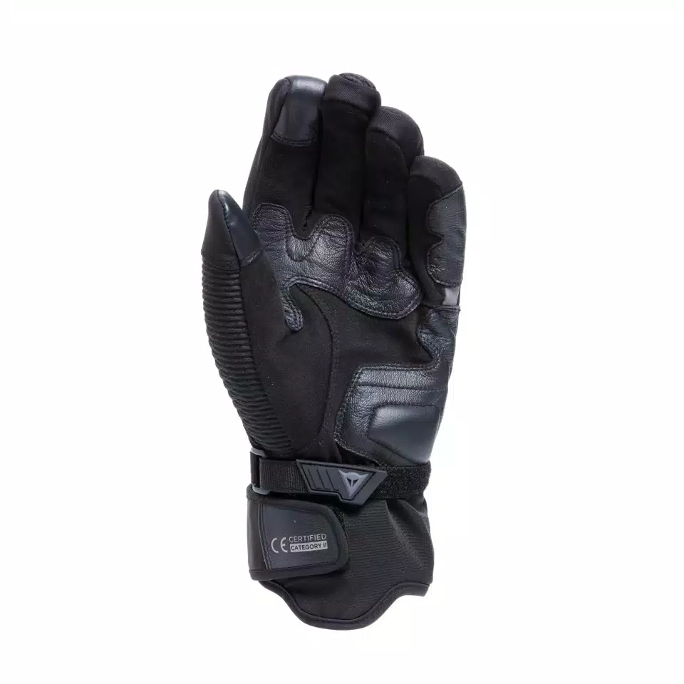 LIVIGNO GORE-TEX® - MEN'S WATERPROOF MOTORCYCLE GLOVES - BLACK - 4