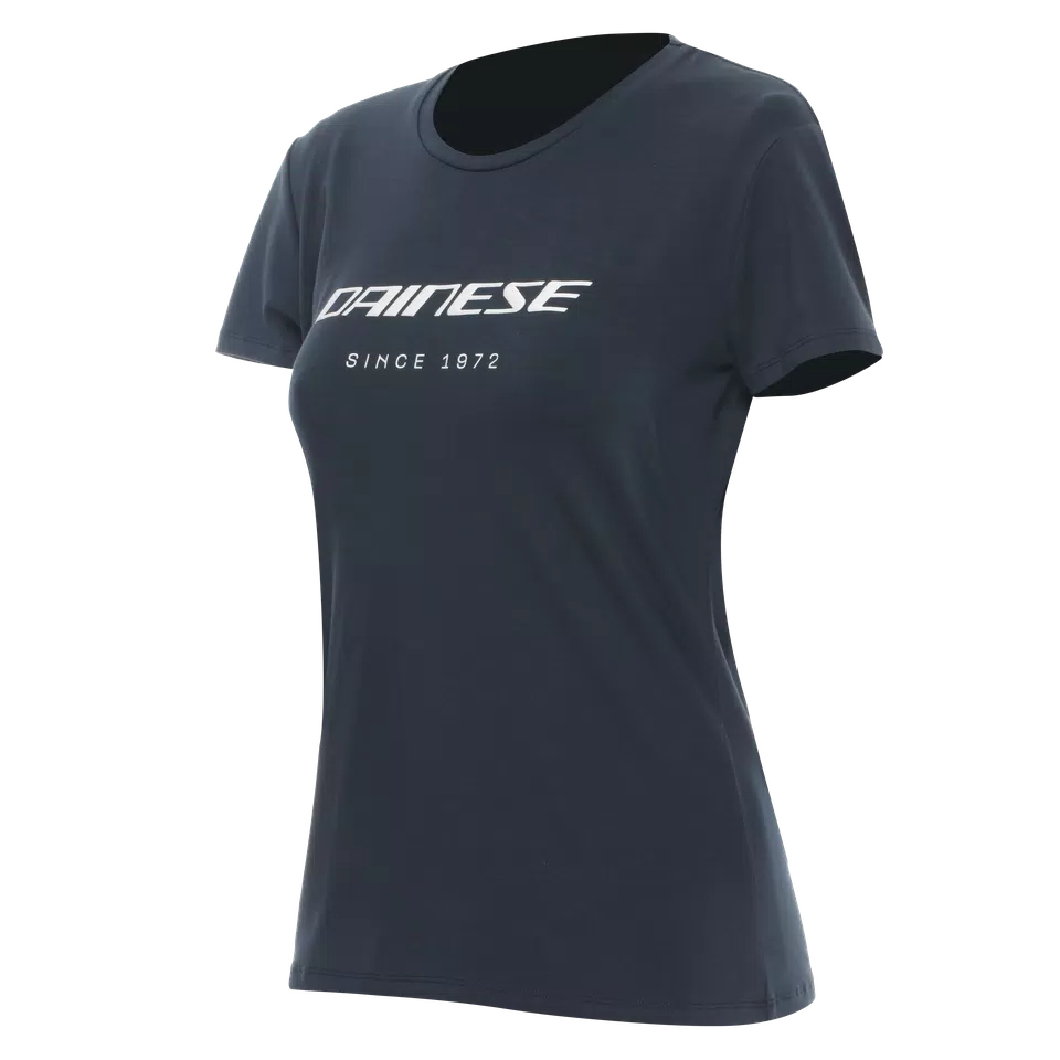 ESSENCE WORDMARK - T-SHIRT À COL ROND FEMME - CARBONIO - 1