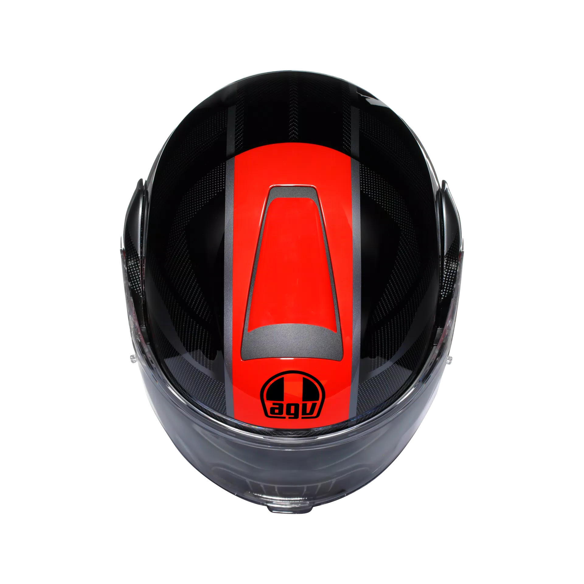 STREETMODULAR LEDRO BLACK/RED - CASQUE MOTO MODULAIRE E2206