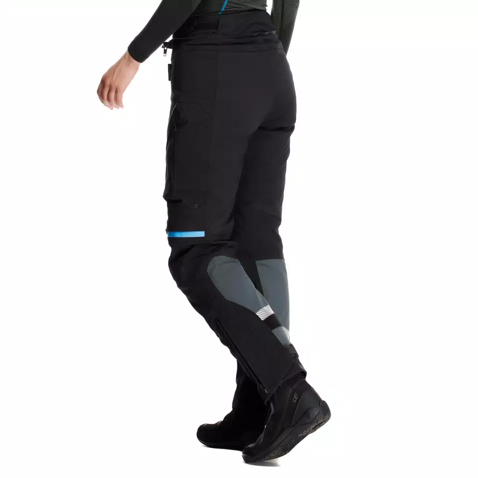 MANGEN ABSØLUTESHELL™ PRO - WOMEN'S TOURING MOTORCYCLE PANTS - EBONY/BLACK - 7