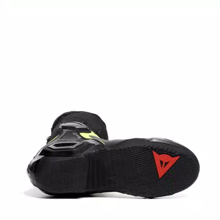 AXIAL 2 - MEN'S MOTORCYCLE RACING BOOTS - BLACK/YELLOW-FLUO - 4