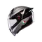 K1 S LAP MATT BLACK/GREY/RED - CASCO MOTO INTEGRALE E2206