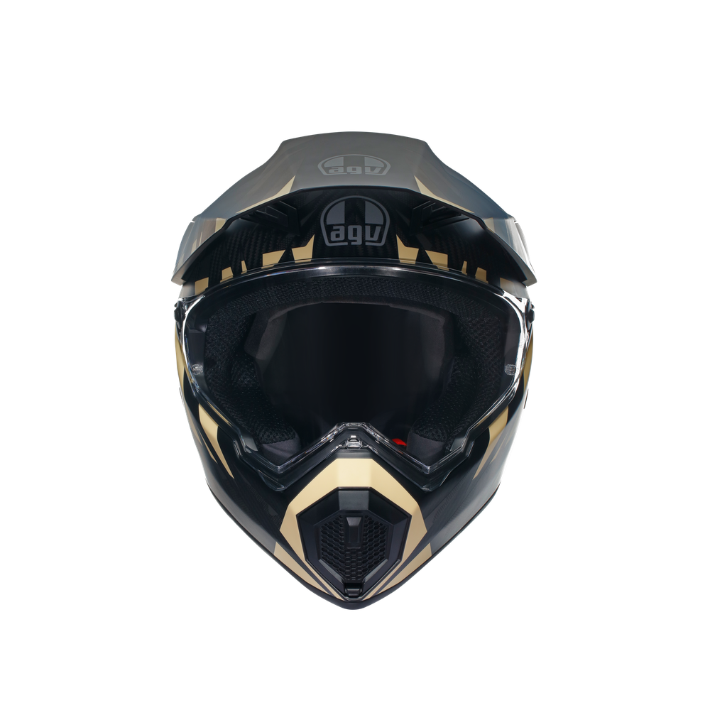 ax9-agv-dot-ece-multi-mplk-steppa-matt-carbon-grey-sand image number 1