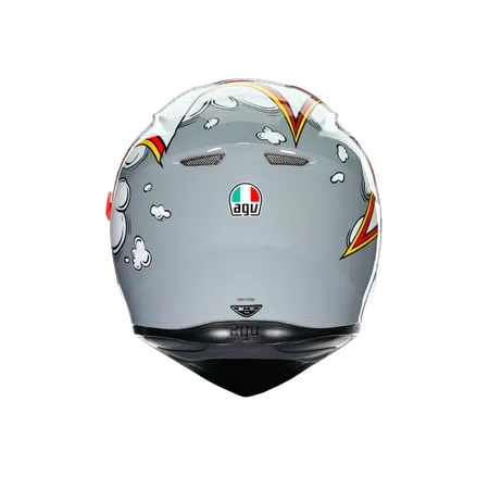 K3 SV MULTI ECE DOT - BUBBLE GREY/WHITE/RED -  - 5