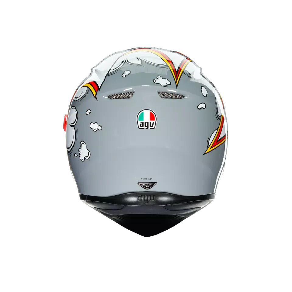 K3 SV MULTI ECE DOT - BUBBLE GREY/WHITE/RED -  - 5