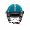 MOMODESIGN FGTR CLASSIC CANDY LAKE BLUE / WHITE - JET HELMET WITH VISOR E2206