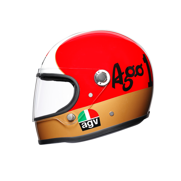 Casco Vintage AGV Mod Agostini Anni '70 