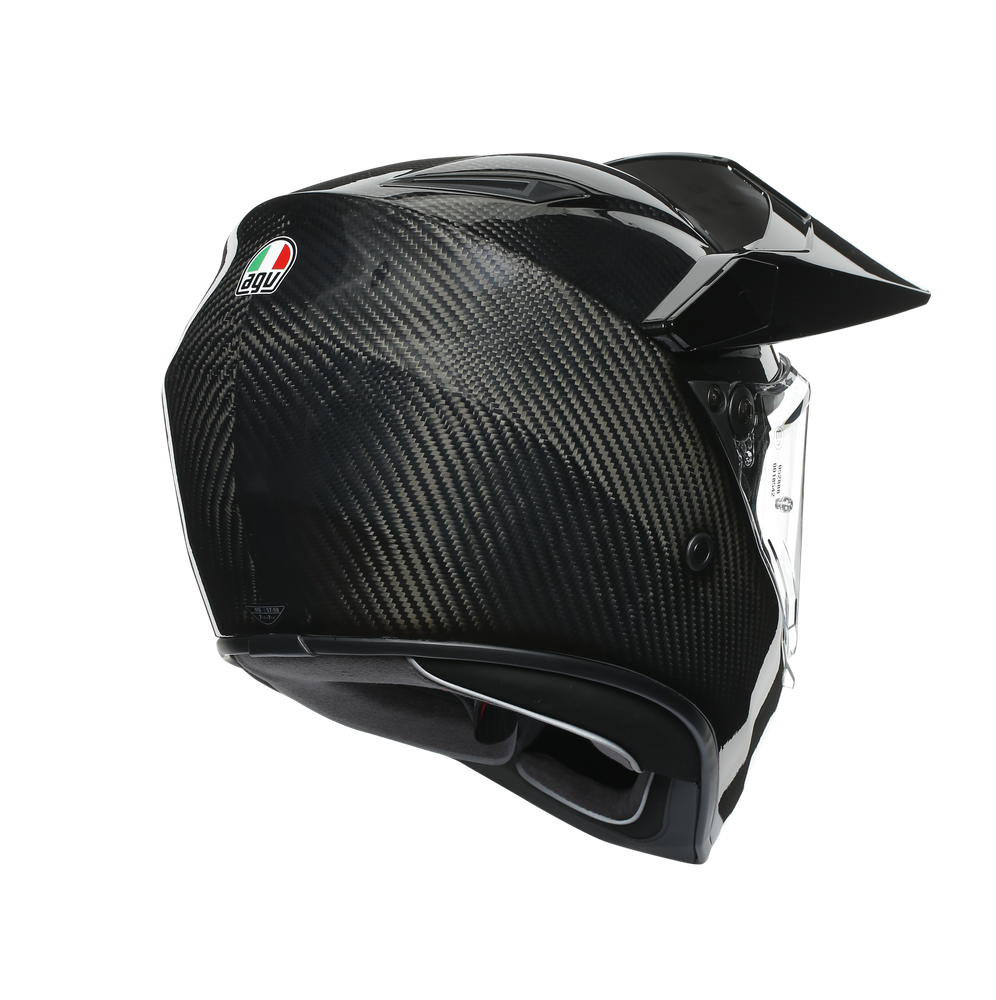ax9-mono-glossy-carbon-casco-moto-integral-e2206 image number 5