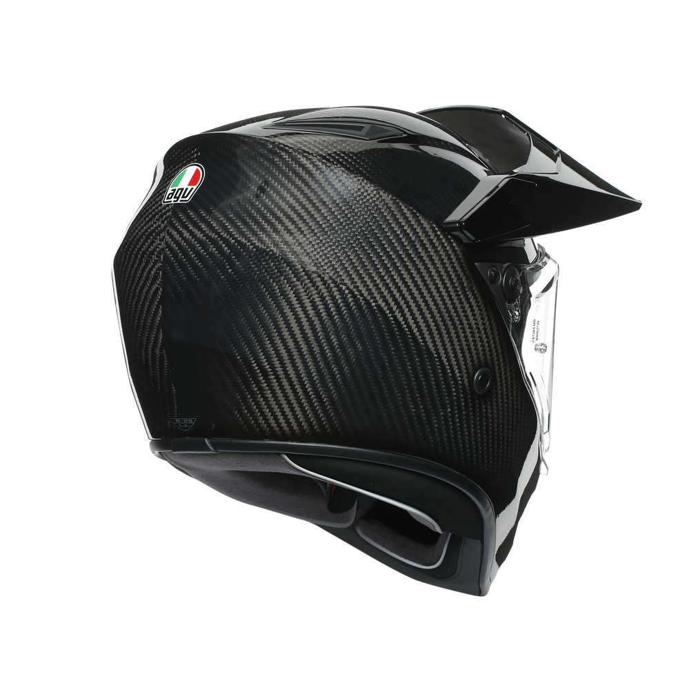 ax9-mono-glossy-carbon-casco-moto-integrale-e2206 image number 5