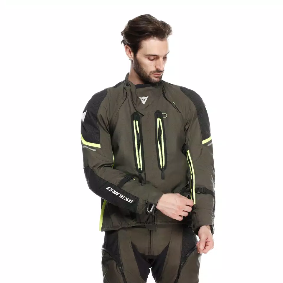 SUPER ADVENTURE ABS&Oslash;LUTESHELL&trade; - MEN MOTORCYCLE OFF-ROAD JACKET - TARMAC/BLACK/FLUO YELLOW - 5