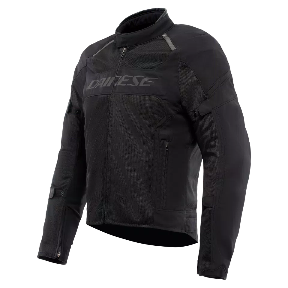 AIR FRAME 3 TEX - MEN'S SUMMER MOTORCYCLE JACKET IN FABRIC - BLACK/BLACK/BLACK - 1