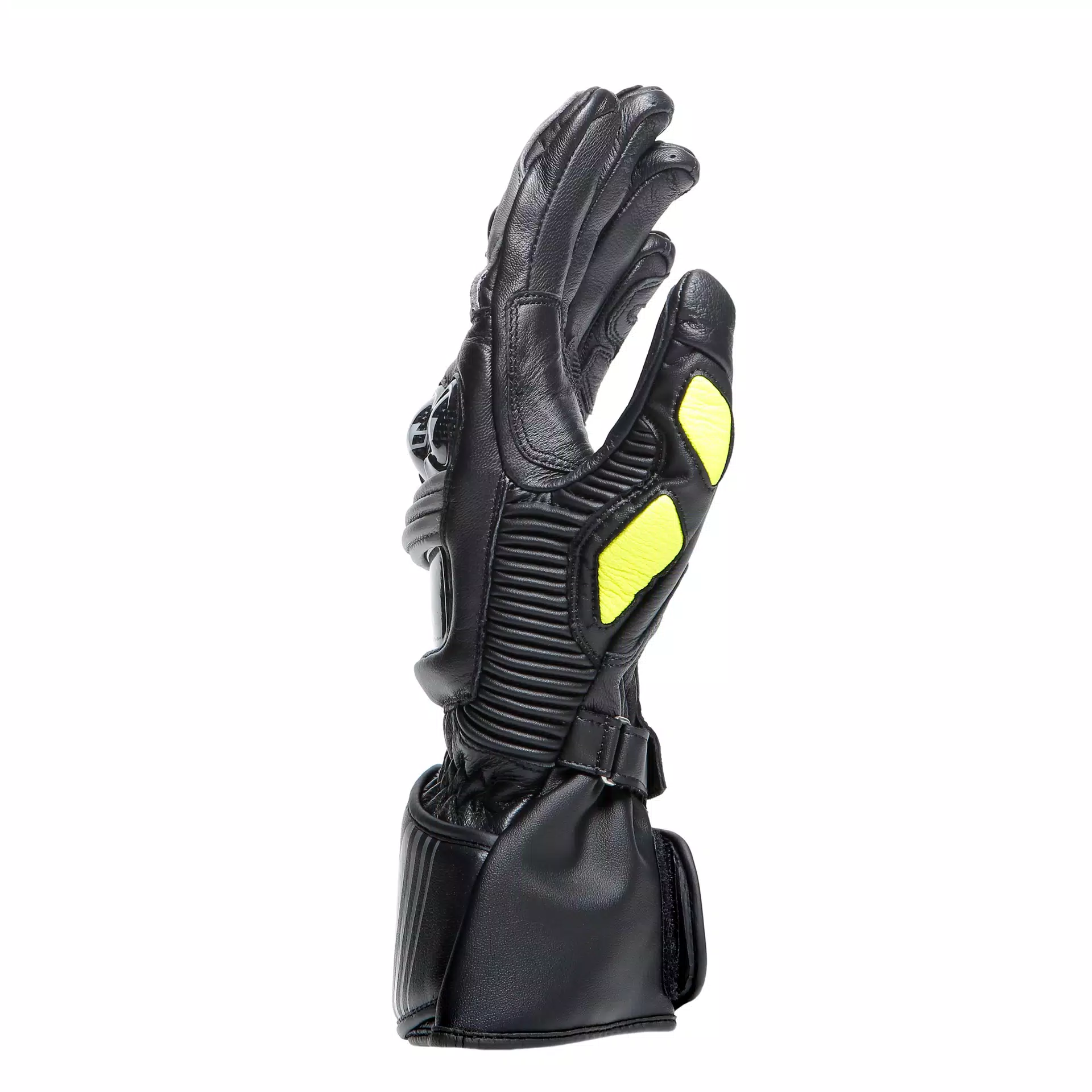 DRUID 4 - MEN'S MOTORCYCLE LEATHER GLOVES | BLACK/CHARCOAL-GRAY