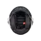 ETERES MONO MATT ASFALTO GREY - MOTORBIKE OPEN FACE HELMET E2206