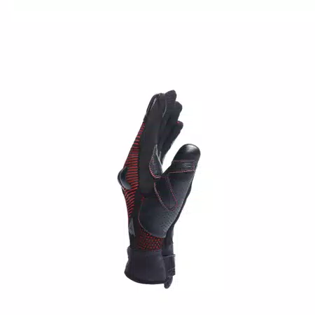 UNRULY ERGO-TEK GLOVES - BLACK/FLUO-RED - 2