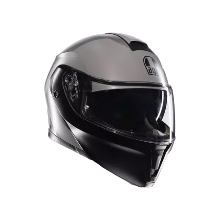STREETMODULAR RESIA MATT GREY/BLACK/YEL FLUO - MOTORBIKE FLIP UP HELMET E2206 -  - 1