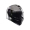 STREETMODULAR RESIA MATT GREY/BLACK/YEL FLUO - MOTORBIKE FLIP UP HELMET E2206