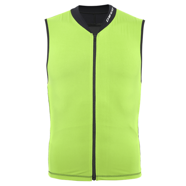 auxagon-protective-ski-vest-acid-green-stretch-limo image number 1