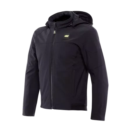 IGNITE 2 TEX VR46 - BLOUSON MOTO EN TEXTILE HOMME - BLACK/YELLOW-FLUO - 1