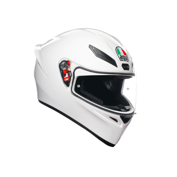 k1-s-white-motorbike-full-face-helmet-e2206 image number 0