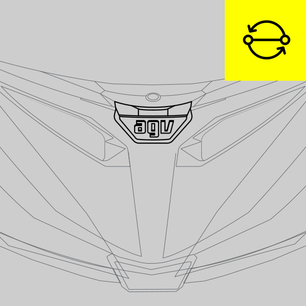 replacement-of-visor-locking-button-for-racing-helmets-neutro image number 0