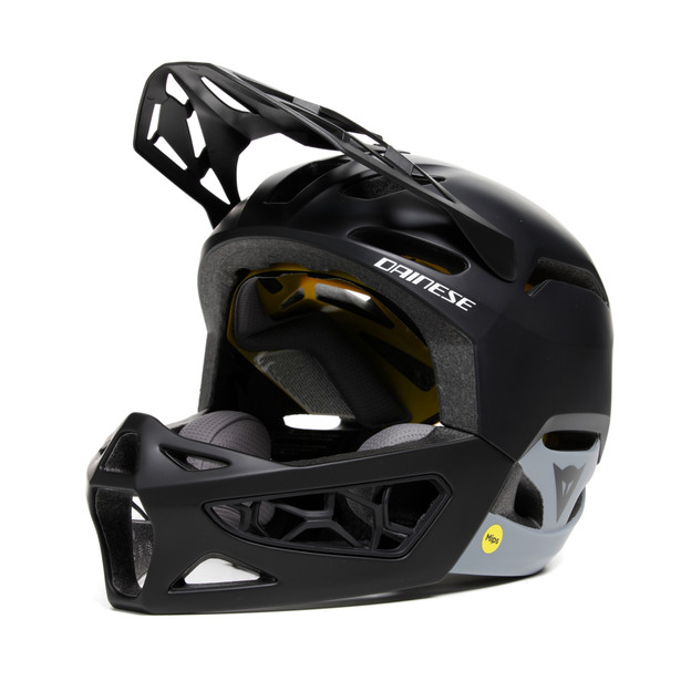 linea-01-mips-full-face-bike-helmet-black-gray image number 0