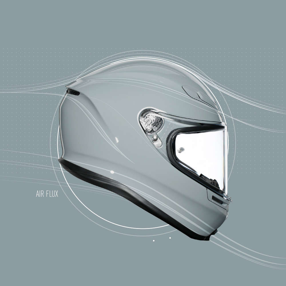 AGV K6 - Full-face motorcycle helmet, lightweight and comfortable - AGV