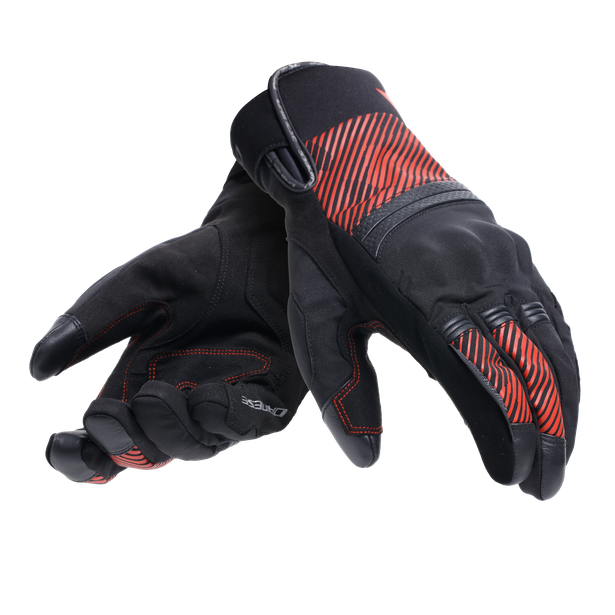 fulmine-d-dry-gloves-black-black-red image number 5